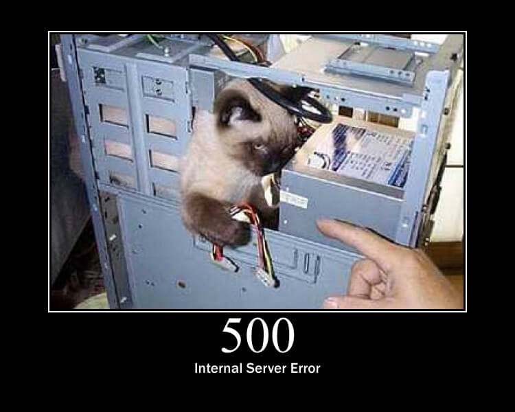 500 Internal Server Error